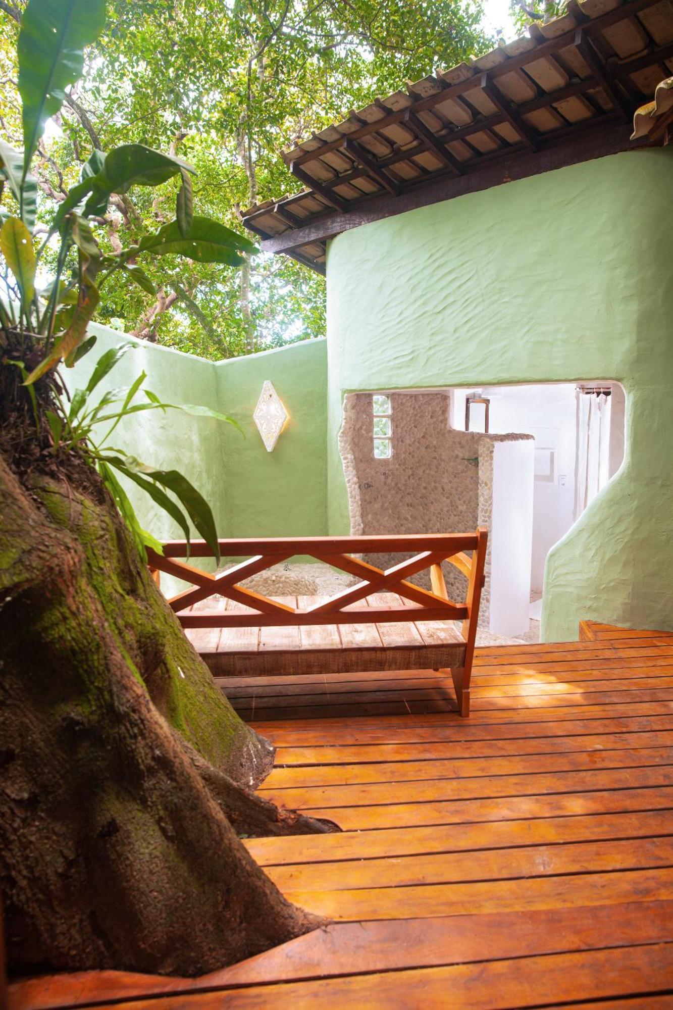 Pousada Mangue Sereno Caraíva Exterior foto